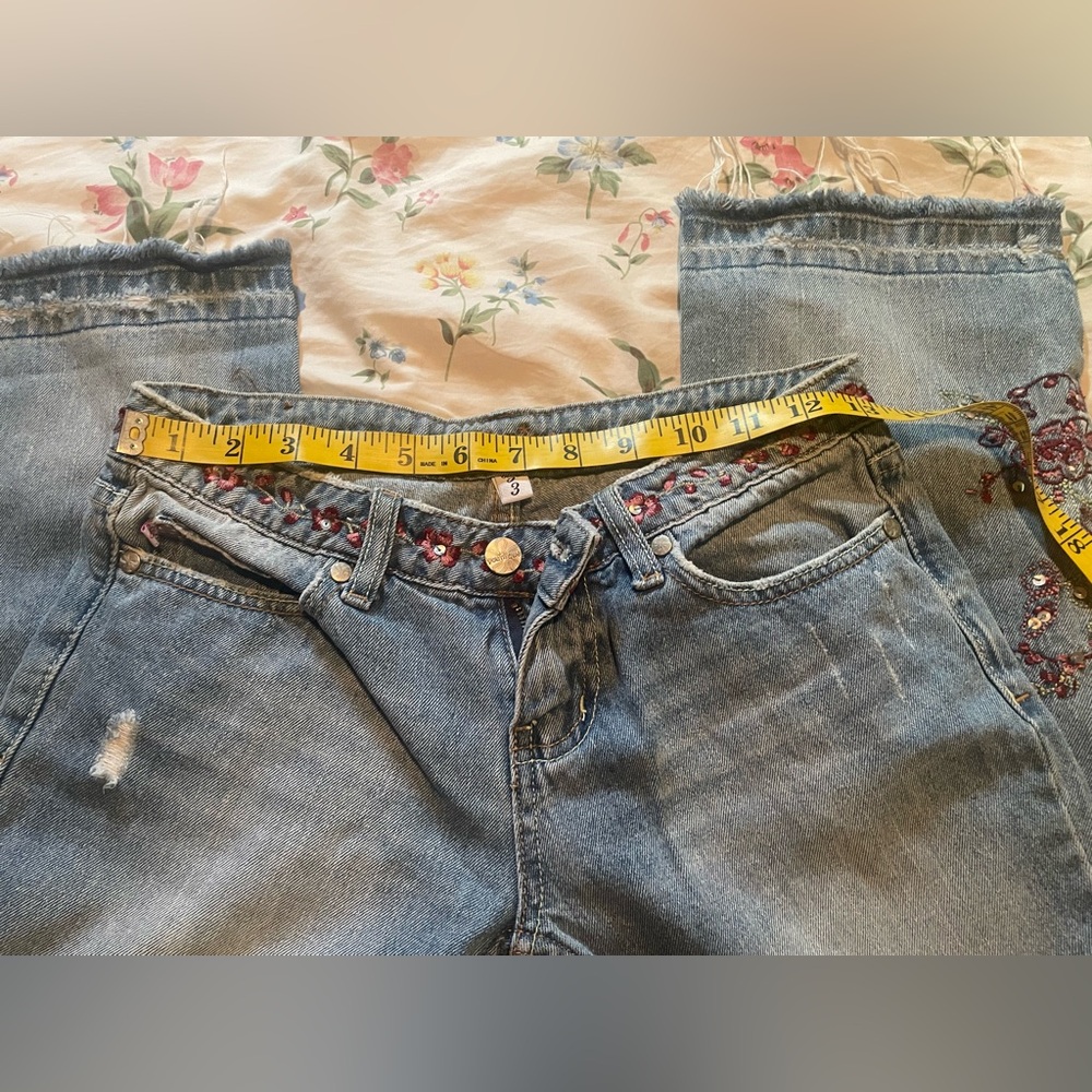 Younique beaded jeans